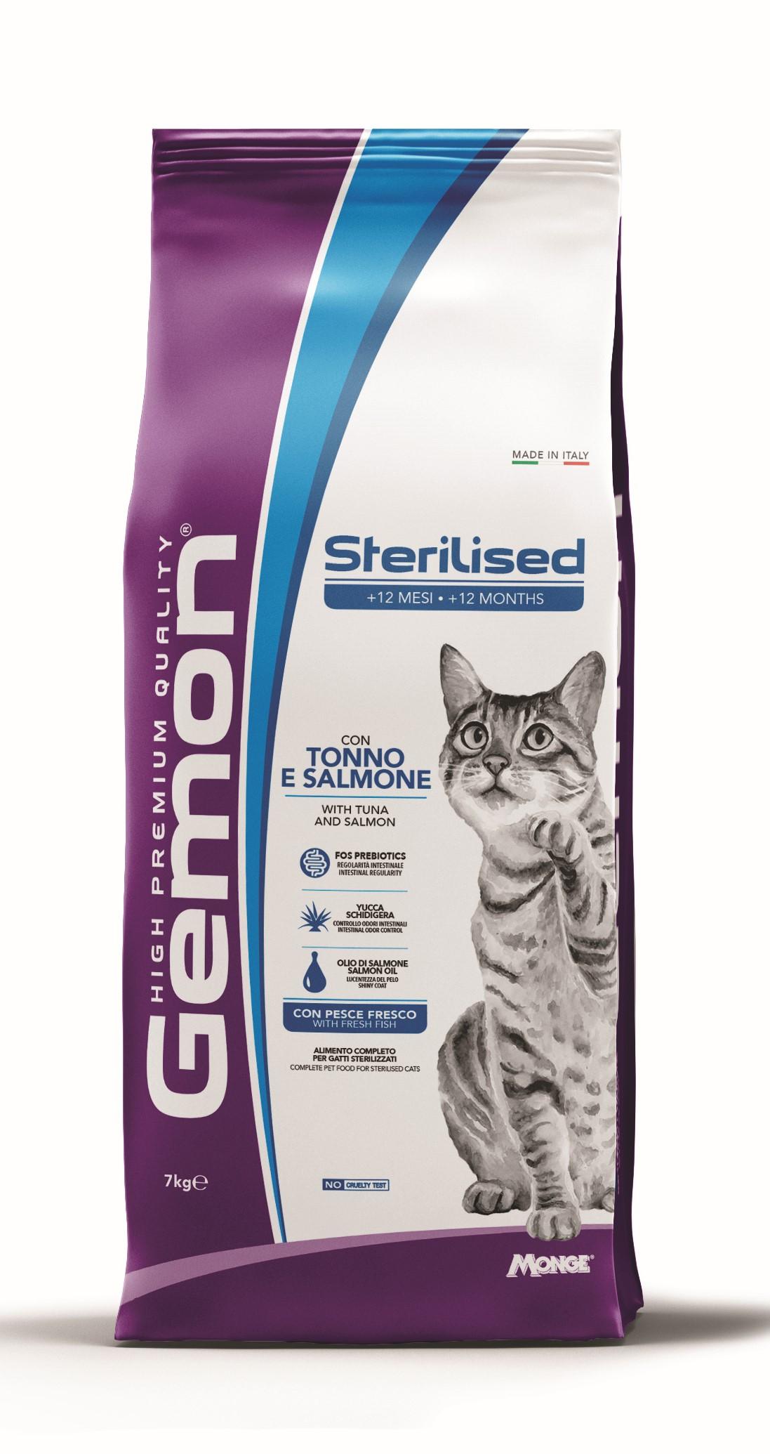 GEMON Cat Adult Sterilized Tuna&Salmon